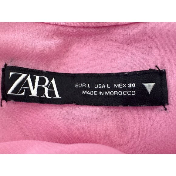 2/$30 ZARA Large Pink Wrap Skirt - Picture 4 of 10